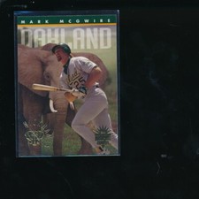 1994 Donruss Triple Play Nicknames Mark McGwire #7 OAKLAND ATHLETICS A'S