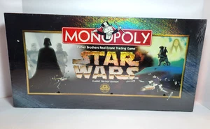 STAR WARS MONOPOLY CLASSIC TRIOLOGY EDITION HASBRO 1997 BRAND NEW STILL SEALED - Picture 1 of 2