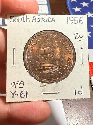 1956 South Africa Penny - Image 1 of 2