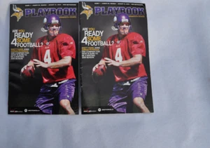 Minnesota Vikings Brett Favre's First Game Aug 21, 2009 Vikings Official Program - Picture 1 of 7