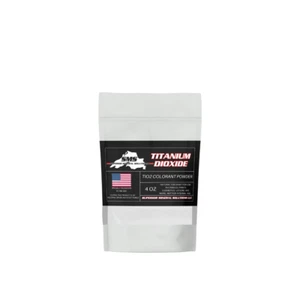Premium Titanium Dioxide TiO2 Natural White Pigment and Colorant for DIY Crafts - Picture 1 of 26