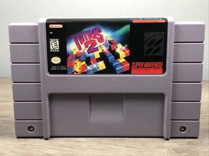 Super Nintendo Tetris 2 Game Entertainment System SNES - Picture 1 of 7