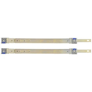 EMC 19" 1U Rack Rails Rails Set 042-009-400 Dell VNX Recoverpoint Gen5 XtremIO - Picture 1 of 2