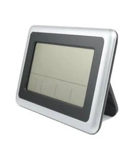 LCD Digital Large Wall Clock Thermometer Calendar Clock Home Temperature Meter * - Picture 1 of 4