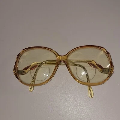 Vintage Large Frame Eyeglasses Rose Selecta France - Image 1 of 4