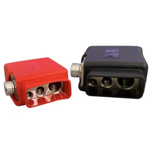 Ultimate Positive Negative Battery Terminal Pair 0/4 /8 AWG with Top Post Port - Picture 1 of 7