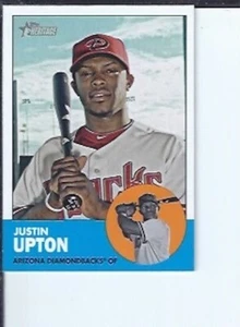 Justin Upton 2012 Topps Heritage SP - Picture 1 of 1