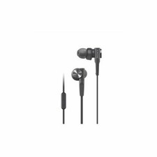 Sony earphones bass model MDR-XB55AP: with Canal-type remote control microphone
