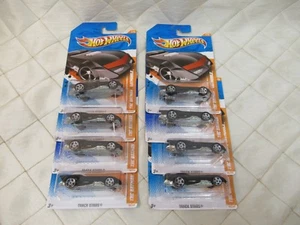 Hot Wheels Batman Batmobile Lot of 8 Sealed MOC 2011 Track Stars Diecast Cars - Picture 1 of 8