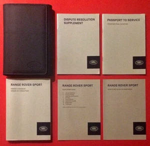 2014 2015 Land Rover Range Rover Sport Owners Manual Set Owner's Operators - Foto 1 di 10