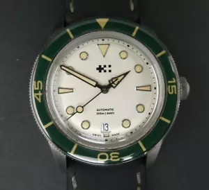 Christopher Ward C65 Aquitaine Automatic 41mm White Sand/Green RRP £805 - Picture 1 of 15
