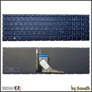 TASTIERA ITALIANA PER HP GAMING 15-CX0033NL 15-CX0990NL RETROILLUMINATA NERA - Foto 1 di 3