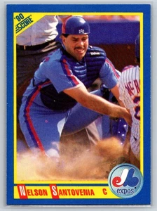 1990 Score #451 Nelson Santovenia Montreal Expos - Picture 1 of 2