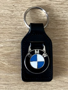 1990s VINTAGE BMW AUTOMOTIVE KEY FOB KEY RING RARE MANHATTEN WINSOR - Picture 1 of 2