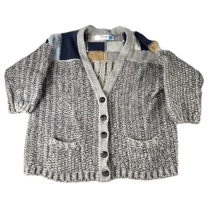 Sparrow Risa Marled Cardigan Sweater 3/4 Sleeves Women's Small Anthropologie - Picture 1 of 11