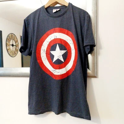 Camiseta Capitán América Marvel T.L - Imagen 1 de 4