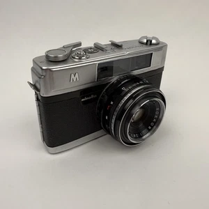 Minolta A5 Rangefinder 35mm Film Camera Rokkor 45mm f/2.8 Lens Japan - Picture 1 of 11