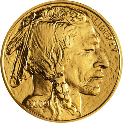 Moneda de oro americano Buffalo 2009 de 1 oz Foto 1 de 2