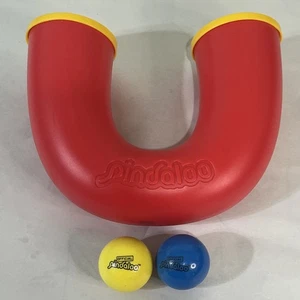 Pindaloo Skill Game Toy Juggling Style Hobby Childrens Kids Fun 2 Balls Included - Picture 1 of 4