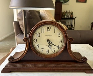 Howard Miller Albright Kaminuhr Dual Chime Modell 635-114 Uhr Glocken funktioniert - Bild 1 von 11