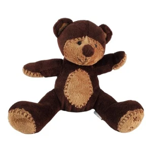 Lucy's Lux Brown Bear Plush 6 in Stuffed Animal Squeaky Dog Toy - Picture 1 of 11