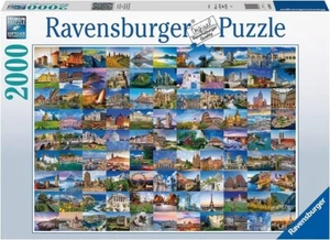 Ravensburger 2000 Piece Jigsaw Puzzle - 99 Places In Europe - Picture 1 of 1