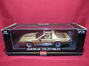 1:18 Scale 1982 Chevy Camaro Z-28 Gold Sun Star Diecast Model Car Z28 T-Tops - Bild 1 von 4