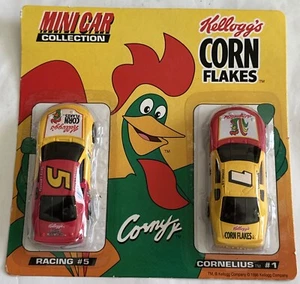 Kellogs Corn Flakes Mini Car Collection NASCAR #5 Terry Labonte And #1 Cornelius - Picture 1 of 10