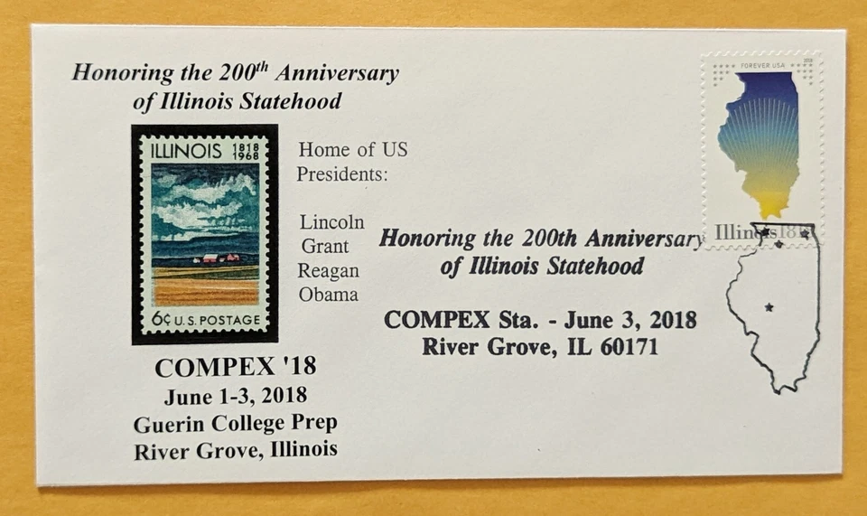 U.S.A. COMPEX 2018, Honoring 200th Ann. of Illinois Statehood, River Grove, IL  - Image 1 of 1