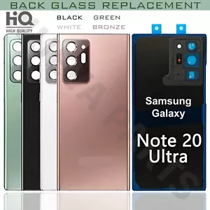 Nueva Parts For Samsung Galaxy Note 8 9 10 20 Ultra Back Glass Replacement Cover - Picture 1 of 30