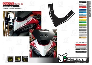 GRAFICHE PER CUPOLINO SOPRAFARO DUCATI MULTISTRADA V4 E V4S DU MV C6 - Picture 1 of 1
