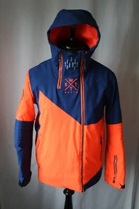 WATTS Ride Different SWTT orange snowboard ski winter sport jacket hood M 16 172 - Picture 1 of 21