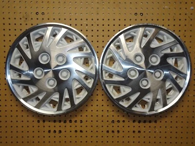 (2) Cubierta de rueda tapacubos blanca Dodge Caravan Shadow Lebaron 1993-95 15” Foto 1 de 4