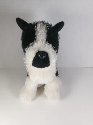 Webkinz Boston Terrier Black White Dog HM173 NO Code - Image 1 of 4