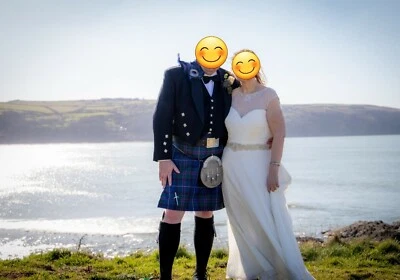 Designer Justin Alexander wedding dress  - Image 1 of 4