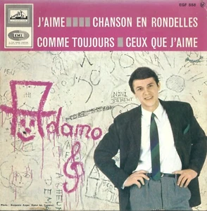 Record 45 RPM Adam – J'Aime - Picture 1 of 2