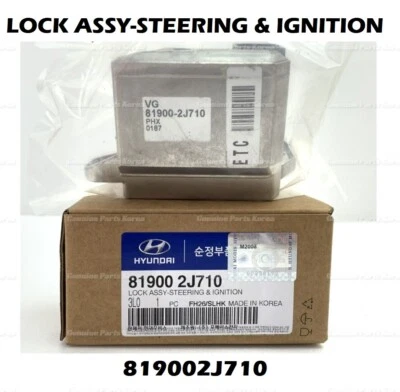 ⭐Genuino⭐ Bloqueo de encendido de dirección 819002J710 para Hyundai Genesis Kia Borrego 2009 Foto 1 de 4