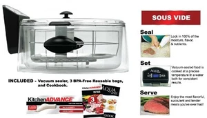 *** Water Oven  Clarity Sous Vide Smart Cooker slow cooker  120V 1200W 8L - Picture 1 of 11