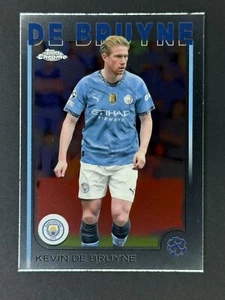 2024-25 Topps Chrome UEFA Club Competitions #17 Kevin De Bruyne - Picture 1 of 2