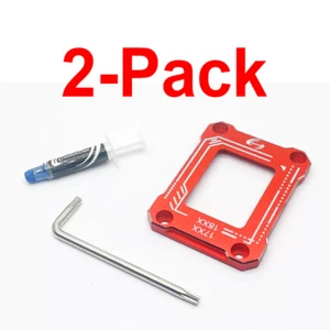 CPU Contact Frame Intel LGA1700 LGA1800 12th 13th 14th 15th Retrofit Kit 2-Pack - Picture 1 of 1