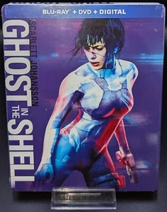Ghost In The Shell (2017) Limited Edition Blu-Ray + DVD Steelbook - Picture 1 of 6