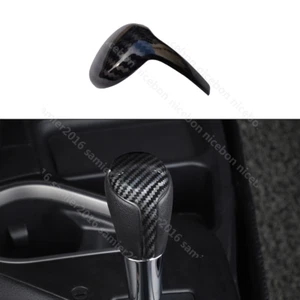 Carbon fiber color Interior Gear Shift Knob Decorator Cover Fit For Toyota Camry - Bild 1 von 12