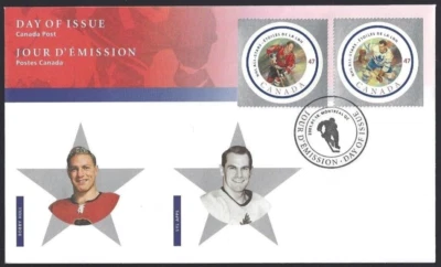 🍁Canada   #1885 ef     "NHL All Stars"    Brand New   2001 First Day Cover - Image 1 of 2