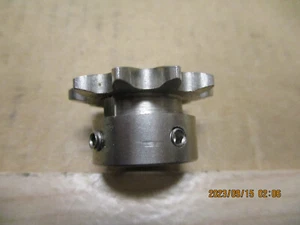 NEW SS35B10 X 5/8" BORE, STAINLESS STEEL SPROCKET, KEY WAY, 2 S.S. (351310SS). - Picture 1 of 3