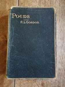 1903 Adam Lindsay Gordon POEMS ~ roll of the Kettledrum illus - Picture 1 of 7