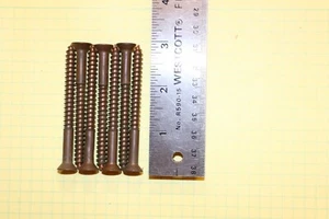 Flat Head Square Drive Wood Screws Silicon Bronze #14 x 3" 7PC NEW - Bild 1 von 2