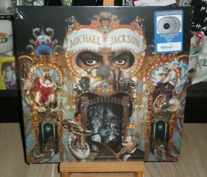 MICHAEL JACKSON DANGEROUS WALMART SILVER LP IN THE CLOSET REMEMBER THE TIME JAM - Picture 1 of 7
