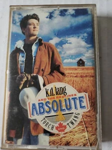 K.D. Lang and the recliners  absolute torch and twang   (cassette tape) - Picture 1 of 4