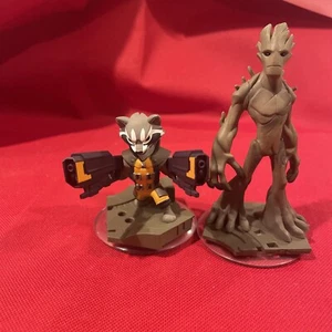 Disney Infinity 2.0 Marvel GROOT & ROCKET RACCOON Guardians of the Galaxy Set - Bild 1 von 9