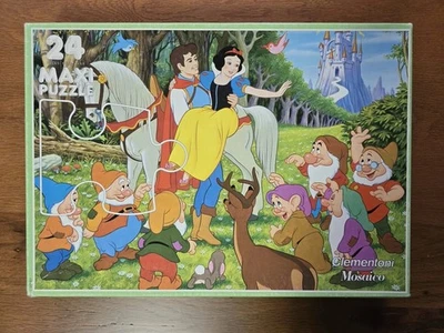 Puzzle Biancaneve Clementoni Disney completo - Immagine 1 di 4